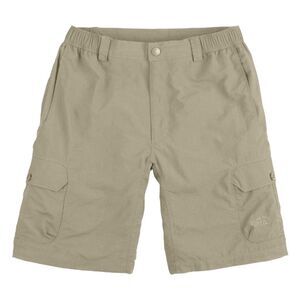 The North Face Horizon Peak Cargo Short Tan Nylon Knit 50 UFP Lightweight M